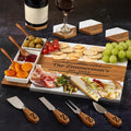 Personalized Charcuterie Board, Marble Cheese Boards for Bridal Shower Gifts, Perfect Housewarming Gifts for Couples, Custom Wedding Gifts, New Home Gift Best for Women