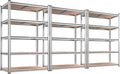 REIBII 2020LBS Garage Shelving Heavy Duty Metal Shelving 5 Tier Storage Shelves, Metal Shelves for Warehouse Basement, Easy Assembly, 72