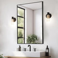 Black Bathroom Mirror, 20