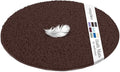 MAYSHINE Round Area Rug Set for Bathroom | Soft Plush Chenille Bath Mat, Water Absorbent Non-Slip Bathroom Rug | Washable Shag Carpet for Shower, Bedroom, or Home Décor | 36