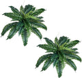 VEVOR Fake Ferns 2 Pcs, 34 Inch Artificial Boston Ferns Plants, Faux Fern with 30 Branches, Artificial Plants Large for Outdoors/Indoor Home, Office,Garden (Flowerpot Unincluded)