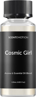 Cosmic Girl Diffuser Fragrance Oil Ferrari-Inspired| Essential Oils Blend for Home, Ultrasonic & Waterless Diffusers| Cedarwood, White Tea & Soku Lime | 4.05 fl oz, 120mL