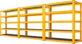 REIBII Garage Shelving Load 3000LBS, 5-Tier Storage Shelves, Adjustable Heavy Duty Metal Shelving Unit for Pantry, Basement, Warehouse, 72