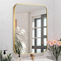 Brushed Gold Mirror, 24