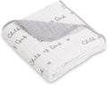 LollyBanks Muslin Baby Blanket 100% Organic Cotton, Muslin Quilt Lightweight, Toddler Blanket for Boy and Girl, 6 Layers Baby Blankets 47