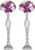 Wedding Centerpieces for Reception Tables, Twist Candleholder Stands, Wedding Flower Arrangement Vases, Metal Centerpieces for Wedding Road-Leading Home Decor