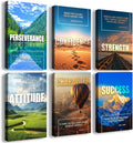 Inspirational Quotes Wall Art,Motivational Wall Art Decoration Painting, landscape Canvas Wall Art, Suitable for Library, Office, Living Room,Home Deco,Tabletop/Hanging,| 6-pack(38x 58 cm) framed 1