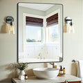 Black Bathroom Mirror, 30
