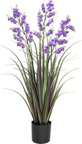 Green Onions Home Decor Fake Plants Lily of The Valley Snake Plant Home DéCor Accents Artificial Grass Room Decor Artificial Plants Indoor Artificial Grass 36