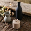 Ceramic Flower Vase Without Dried Fake Flowers, Centerpiece vases for Table, Modern Vases for Home Decor- 3 Pcs