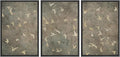 SIGNWIN Framed Canvas Print Wall Art Set Abstract Golden Birds in Flight Illustrations Modern Art Decorative Rustic Calm/Zen for Living Room, Bedroom, Office - 16