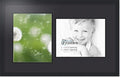 ArtToFrames Double-Multimat-778-89/89-FRBW26079 Collage Photo Frame Double Mat with 2-11x14 Openings and Satin Black Frame
