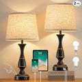 Luvkczc Touch Table Lamps Set of 2, 22