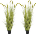 Green Onions Fake Plants,Artificial Plants Indoor, Fake Grass Decor Green Plant Fake Outdoor Flowers Fake Succulents,Artificial Tall Grass Plants with Pots House Decorative(47