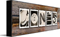 Personalized Firearm, Gun, or Shooting Name Alphabet Art. (Vintage Style - 6.5