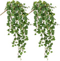 Hollyone 2pcs Artificial Hanging Plants 35.4