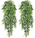 Hollyone 2pcs Artificial Hanging Plant 36