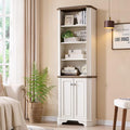 OKD 6-Tier Bookcase with Doors, 72