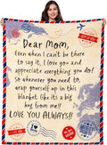 Joiedomi Birthday Gifts for Mom Soft Flannel Mom Blanket for Women Wife Grandma Mothers Day Anniversary Present from Daughter Son 50