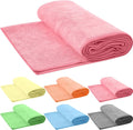Breling 6 Pcs Hot Yoga Towels Bulk Non Slip Microfiber Anti Slip Absorbent Multicolor Wicking Pilates Yoga Mat Towel for Women Men Pilates, 27