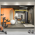Home Gym Mirror for Wall,Mirror Full Length,48x24x3PCS,Glass Frameless Body Large Mirror for Home Gym,Workout,Bedroom,Garage(Black)