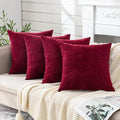 GAWAMAY Decorative Square Throw Pillow Covers 18