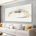 QSQ Abstract Wall Art Decor Grunge Room Decor Art Off white Canvas Wall Decoration 20