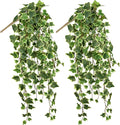 Hollyone 2pcs Artificial Hanging Plants 35.4