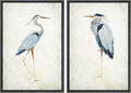 MUDECOR Framed Canvas Print Wall Art Heron Bird Illustrations Modern Art Decorative Bohemian Colorful Chic for Living Room, Bedroom, Office - 16