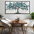 CHATYOUNG Large Canvas Wall Art - Abstract Framed Wall Art Neutral Green Leaves Tree Textured Pictures Artwork for Living Room Bedroom Dining Room Office Kitchen Home Decor 58