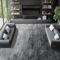Washable Rug 10x12 Area Rugs for Living Room - Stain Resistant Non-Slip Backing Boho Rug for Bedroom,Durable & Ultra-Thin Vintage Large Area Rug(10x12,Gray)