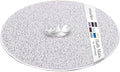 MAYSHINE Round Area Rug Set for Bathroom | Soft Plush Chenille Bath Mat, Water Absorbent Non-Slip Bathroom Rug | Washable Shag Carpet for Shower, Bedroom, or Home Décor | 36