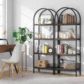 Tribesigns 4-Tier Open Bookshelf Set of 2, 70.8
