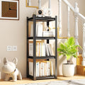 Tall Bookshelf with Open Shelves, Metal Office Book Shelf, Adjustable Organizer Bookcase, Standing Storage Organizer Shelf for Living Room (20