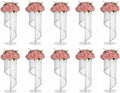 Wedding Centerpieces Decoration Flower Vase, Elegant Acrylic Crystal Stand -10 Pcs 23.6inch High Party Tables Decorations, Dining Table Chandelier Centerpiece Stands