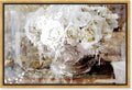 The Oliver Gal Artist Co. Floral and Botanical Framed Wall Art Canvas Prints 'Serving Roses' Florals, 36