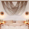 Large Macrame Wall Hanging Brown Die-Dyed 59.00