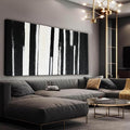 QSQ Black and White Abstract Wall Art Decor Modern Decorations Home Paintings Minimalist Stripes Artwork for Living Room Bedroom Office 20
