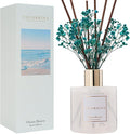 COCORRÍNA Reed Diffuser - Ocean Breeze Scented Diffuser with 8 Sticks Home Fragrance Reed Diffuser for Bathroom Shelf Decor