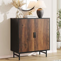 Sideboard Buffet Cabinet with Storage, Kitchen Storage Cabinet with Adjustable Shelf, 2-Door TV Console Table Accent Cabinet for Living Dining Room, Entryway, Hallway, Credenza, Coffee Liquor Bar