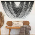 Flber Macrame Wall Hanging Black 59.00