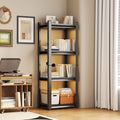 Tall Bookshelf with Open Shelves, Metal Office Book Shelf, Adjustable Organizer Bookcase, Standing Storage Organizer Shelf for Living Room (20