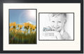 ArtToFrames Collage Photo Frame Double Mat with 2 - 11x14 Openings and Satin Black Frame