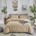 Pureant Beige Comforter Set King Solid Champagne Bedding Comforter Sets Light Brown King Comforter for Women Men Khaki Comforter Plain Taupe King Size Comforter Sets Soft Breanthable Tan Sand Color