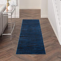 Nourison Essentials Indoor/Outdoor Midnight Blue 2'2