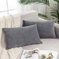 GAWAMAY Lumbar Support Pillow Decorative Rectangle Throw Pillow Covers 12