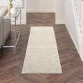 Nourison Home Essentials 2' x 6' Ivory Beige Outdoor Indoor/Outdoor Rug