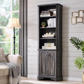 OKD 6-Tier Bookcase with Doors, 72