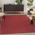 Nourison Home Essentials 5' x 7' Brick Red Outdoor Indoor/Outdoor Rug
