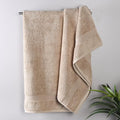 Superior Egyptian Cotton Bath Towel Set, Home Bathroom Towels, Master, Guest Bath, Decor Essentials, Quick Dry, Absorbent, Large Body Towels, Spa, Hotel, Resort, Adult, Kids, Set of 2, Taupe